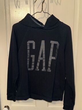 GAP women’s Black Hooded Sweatshirt Jacket